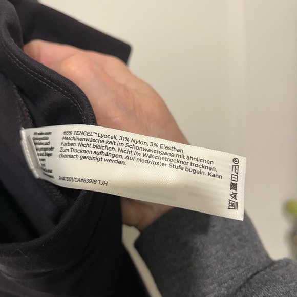 Eileen Fisher Ink/Midnight Pants, Size Small - Picture 5 of 5